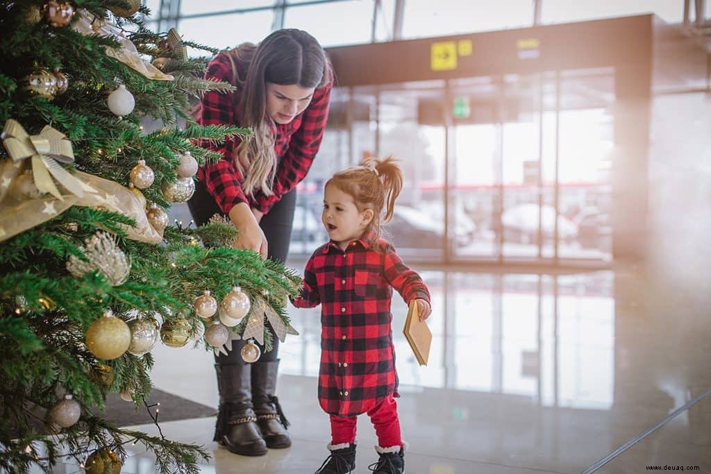 Die 6 festlichsten US-Flughäfen in dieser Weihnachtszeit 
