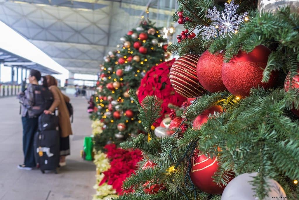 Die 6 festlichsten US-Flughäfen in dieser Weihnachtszeit 