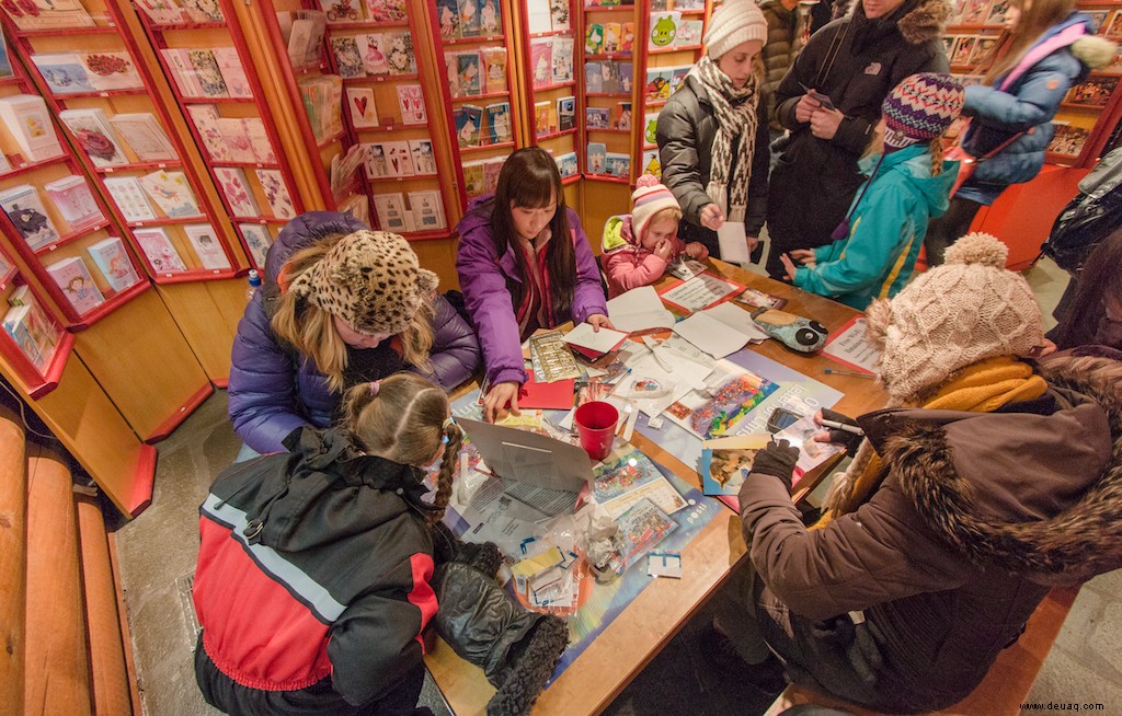 Der einzige Ort, um den ECHTEN Weihnachtsmann zu treffen 