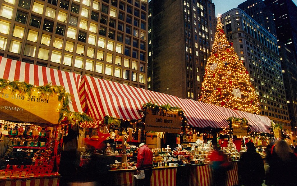 7 magische Weihnachtsmärkte in den USA 