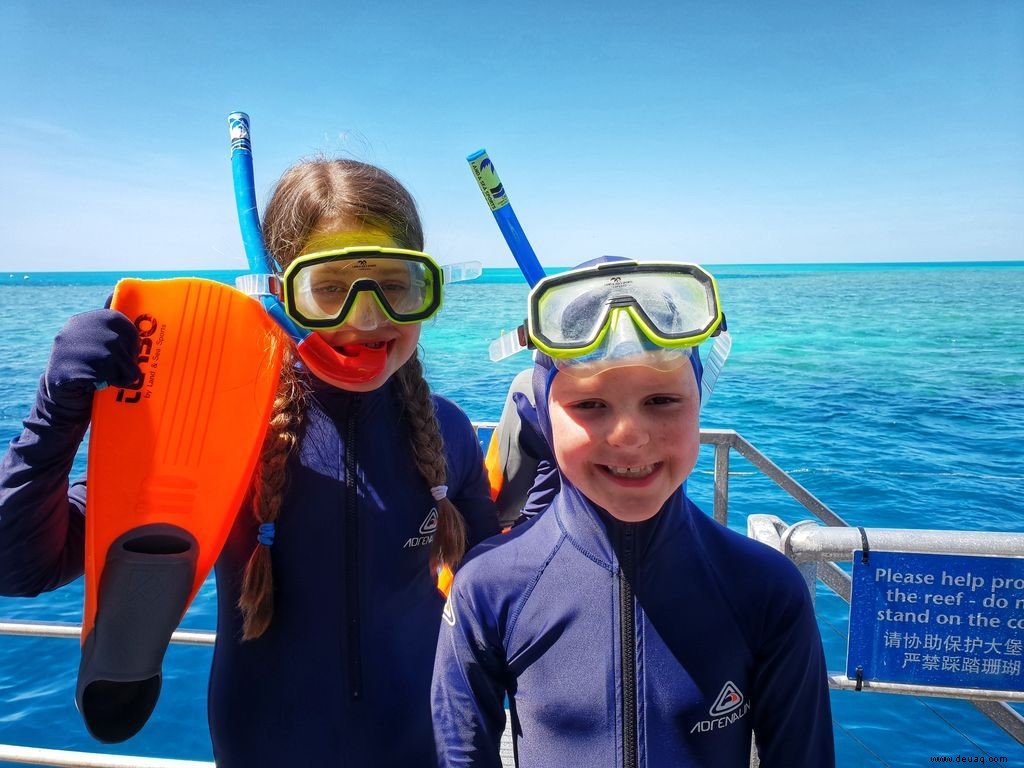 Wie man das Great Barrier Reef mit Kindern erlebt 