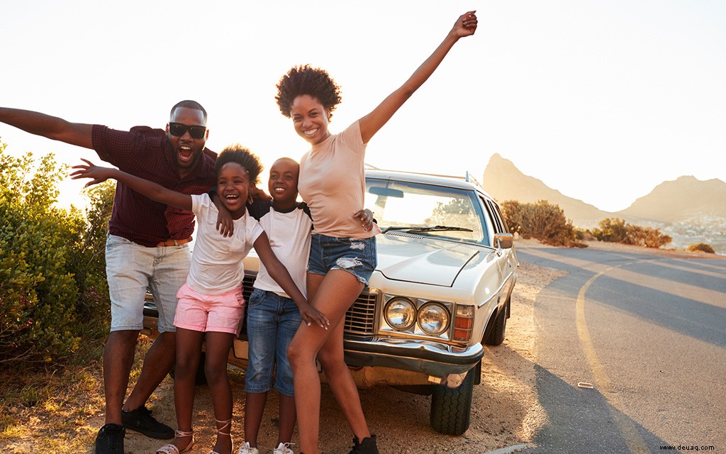 Gewinnen Sie eine Reise, nehmen Sie Ihr Familientreffen diesen Sommer mit auf die Straße! 