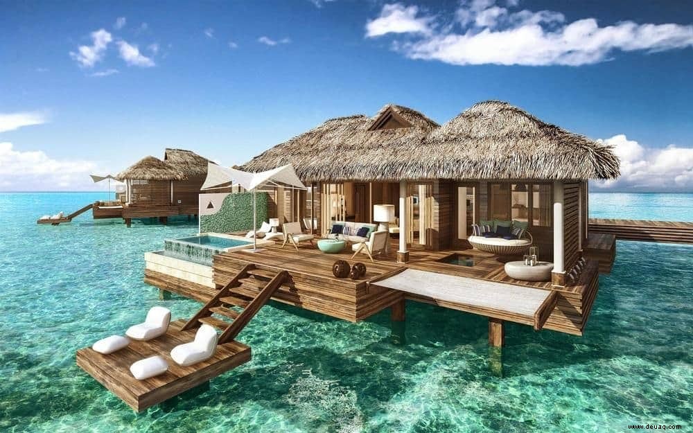 10 Überwasser-Bungalows, die Sie umhauen werden 