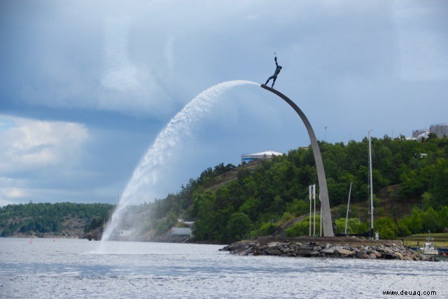 Utopie in Vaxholm, Schweden 