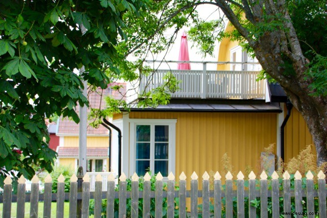 Utopie in Vaxholm, Schweden 