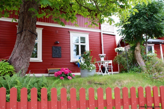 Utopie in Vaxholm, Schweden 