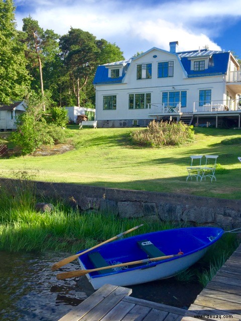 Utopie in Vaxholm, Schweden 