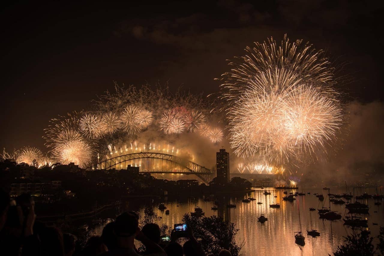 So feiern Sie Silvester in Sydney, Australien 