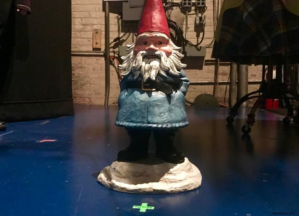 The Roaming Gnome geht am Broadway hinter die Kulissen von Amélie 