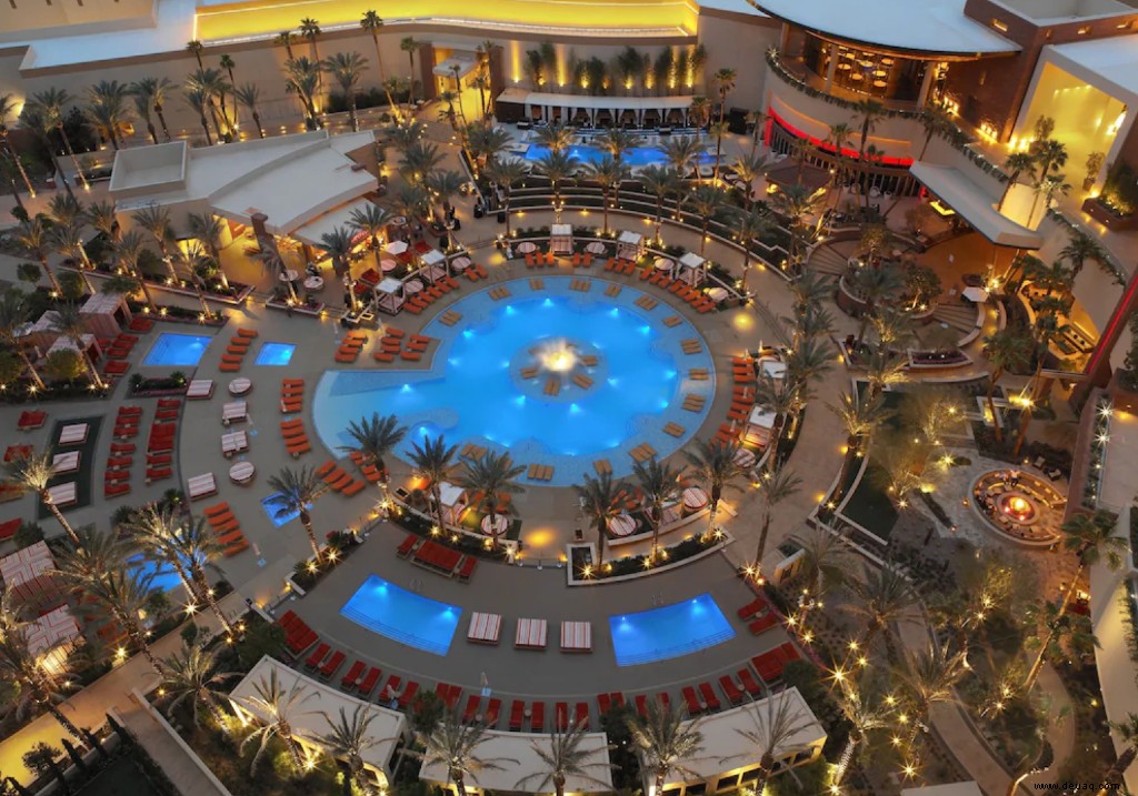 Las Vegas Pools, die im Winter geöffnet sind 