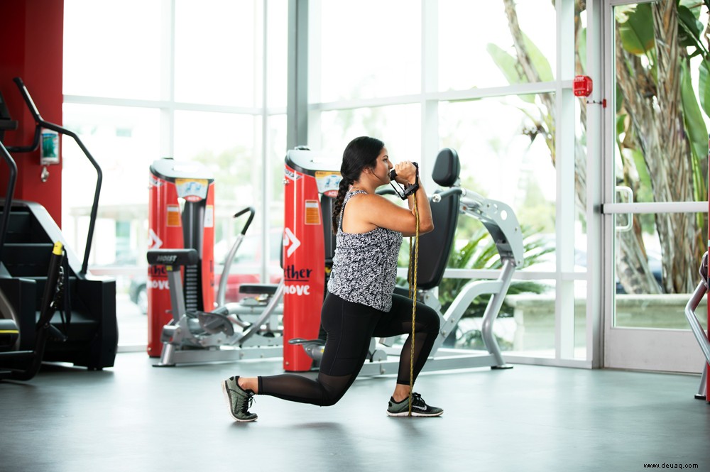 Training Mittwoch:15-minütiges Widerstandsband-Training 