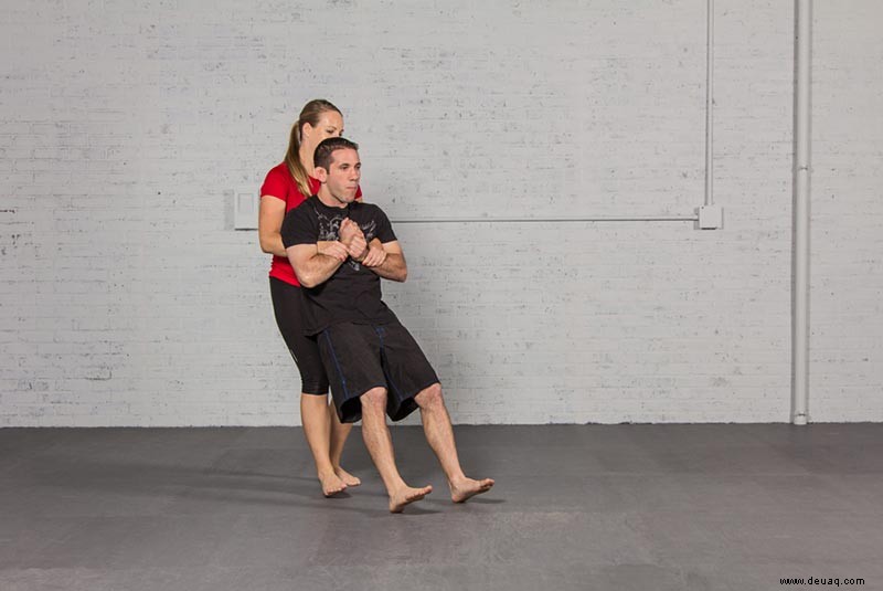 Jiu Jitsu-inspiriertes Partner-Warm-up 