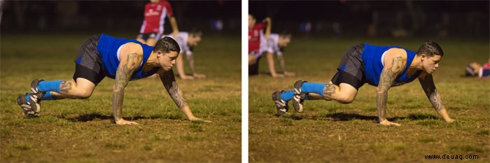 Probieren Sie dieses vom Rugby inspirierte Training aus 