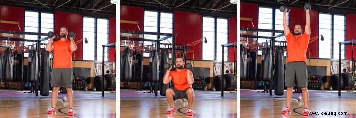 Probieren Sie dieses Ganzkörpertraining am Trainingsmittwoch aus 