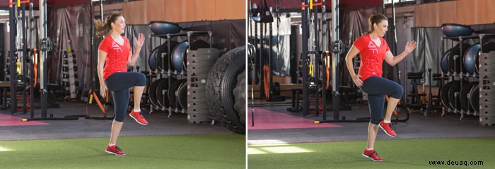 Kalorienverbrennendes 20-minütiges HIIT-Training 