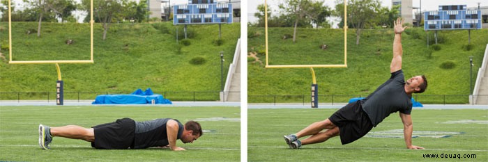 Spielzeit-Workout für den Super Bowl-Sonntag 