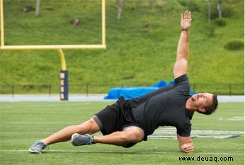 Spielzeit-Workout für den Super Bowl-Sonntag 