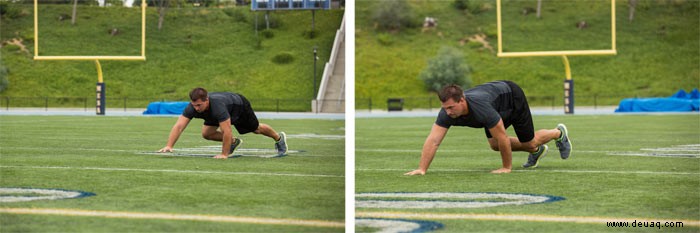 Spielzeit-Workout für den Super Bowl-Sonntag 