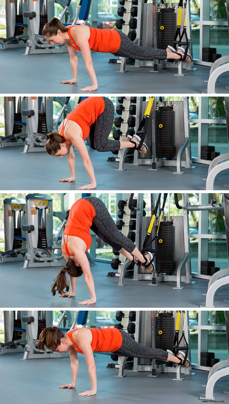 TRX Core-Spreng-Workout 