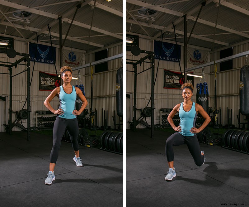 5 Lunge-Variationen für schlankere Beine 