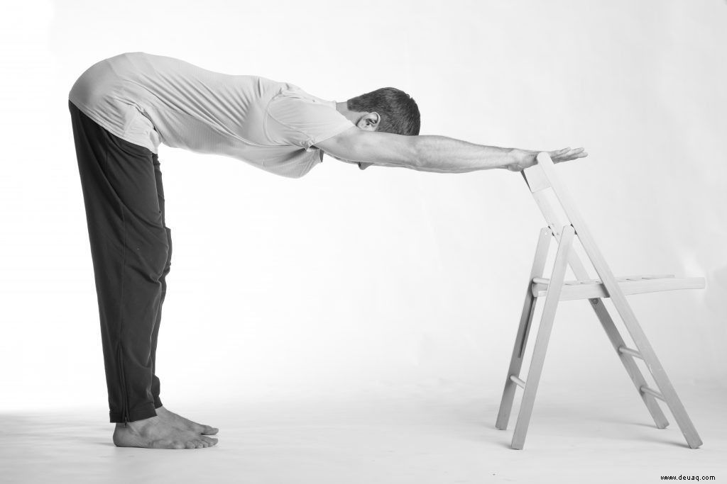 5-Pose Yoga Fix für Schreibtischbewohner 