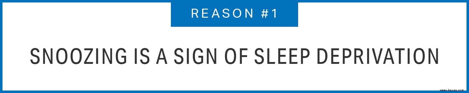 4 gute Gründe, die Snooze-Taste nicht mehr zu drücken 