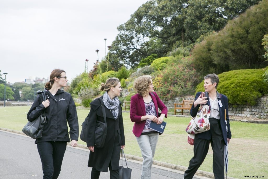 Ein neuer Trend bei Walking Meetings (Danke, Australien) 