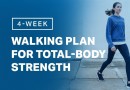 4-Wochen-Walking-Plan für Ganzkörperkraft 