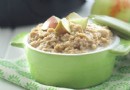 Slow Cooker Apfelkuchen-Haferflocken: Gesundes Übernacht-Frühstücksrezept