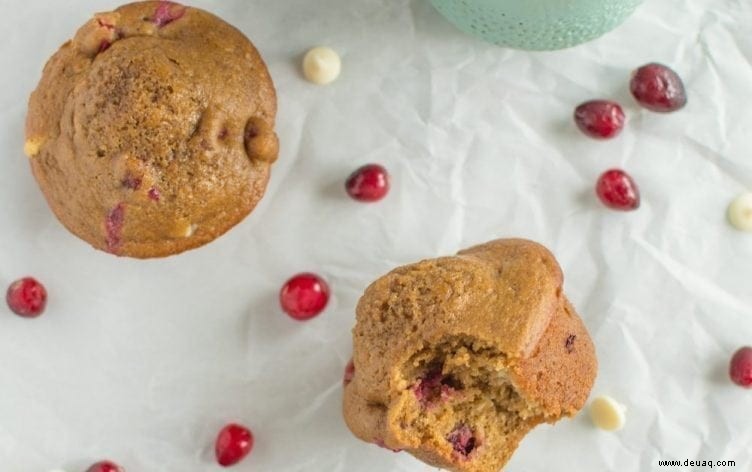 Vollkorn-Cranberry-Muffins 