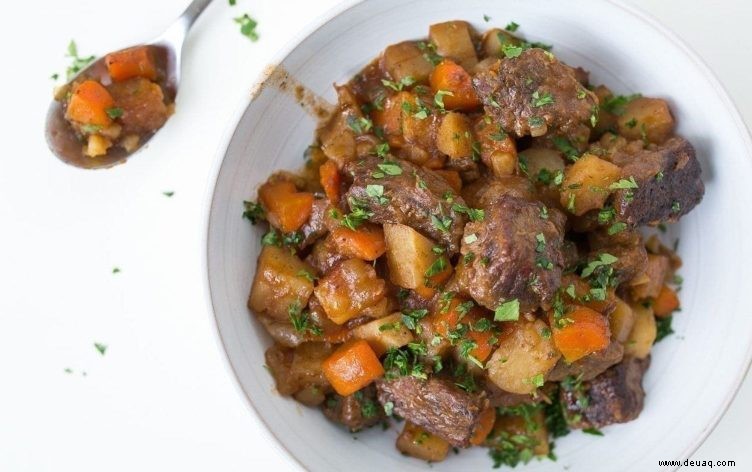 Slow Cooker Irish Beef Stew 