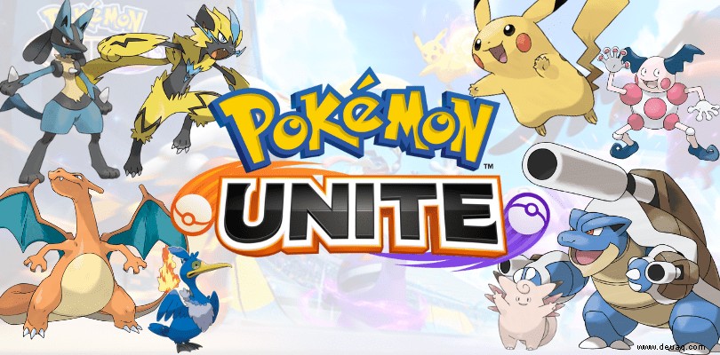 Liste aller Pokémon von Pokémon Unite Switch und Mobile 