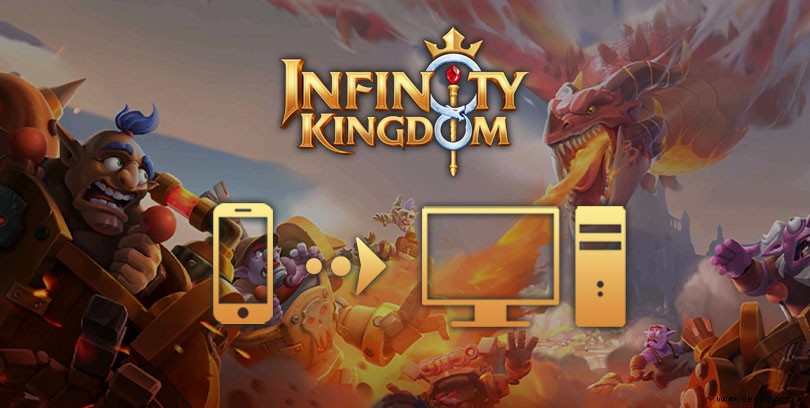 Wie spiele ich Infinity Kingdom auf PC oder Mac? 