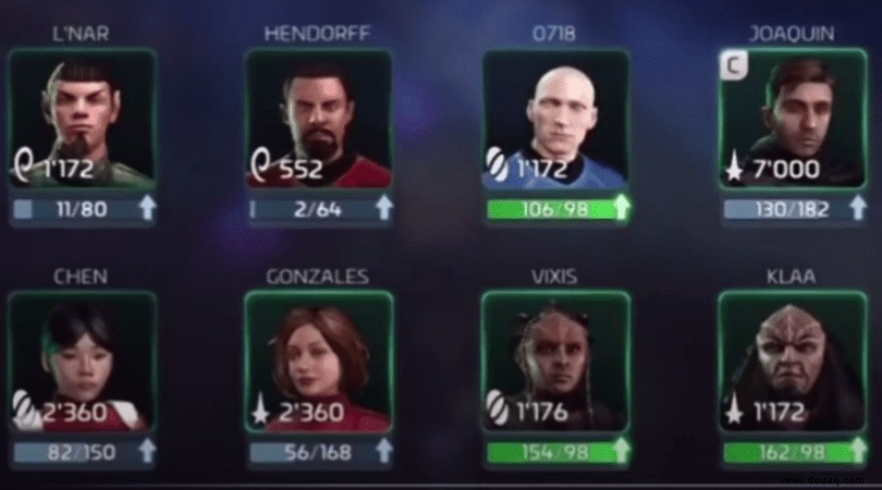 Beste Crew-Zusammensetzungen in Star Trek Fleet Command 