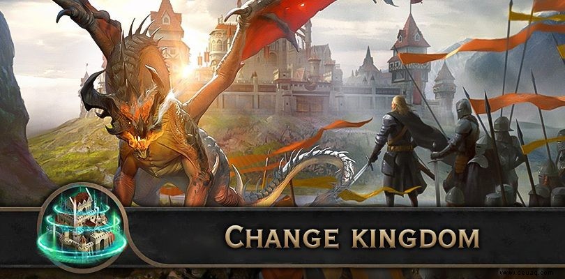Wie kann man das Königreich in King of Avalon ändern? 
