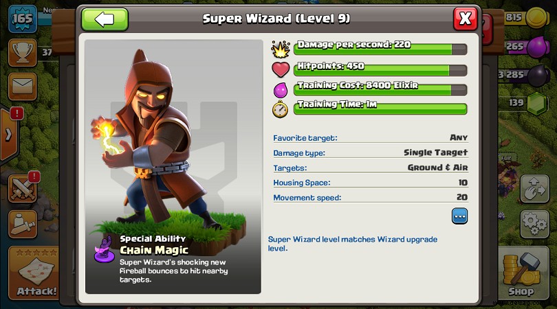 Clash of Clans Wizard:Der detaillierte Truppenführer 