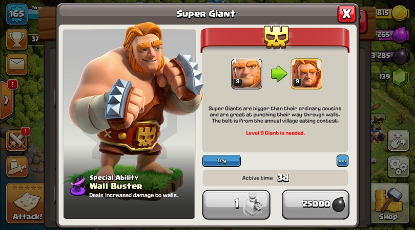 Clash of Clans Giant:Der detaillierte Truppenführer 