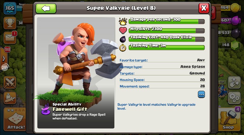 Valkyrie Clash of Clans:Der detaillierte Truppenführer 