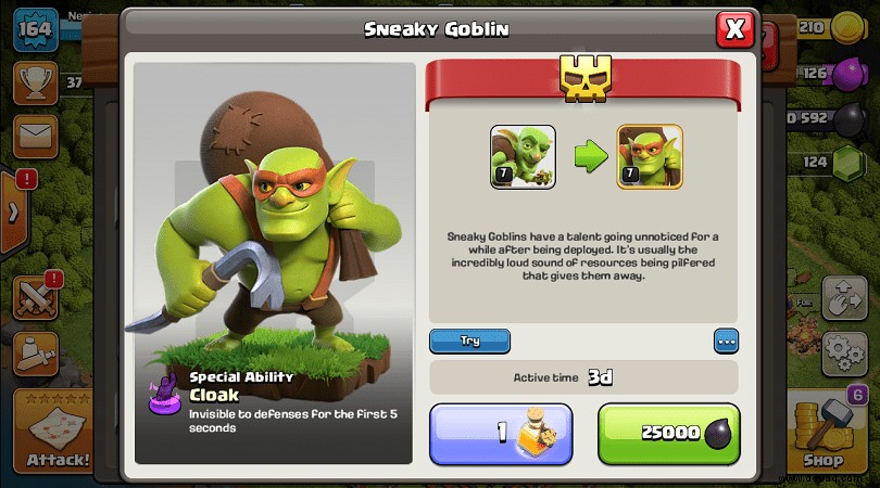 Goblin Clash of Clans:der detaillierte Truppenführer 