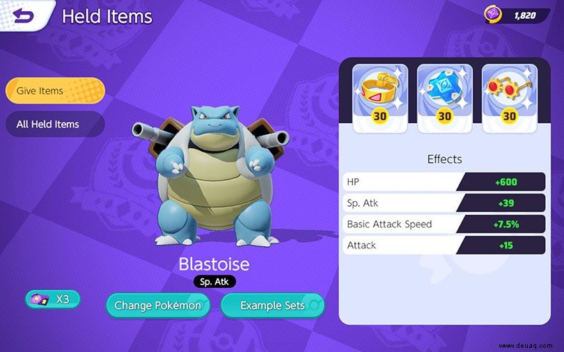 Rangliste der Pokémon Unite-Gegenstände | Die besten gehaltenen Gegenstände 