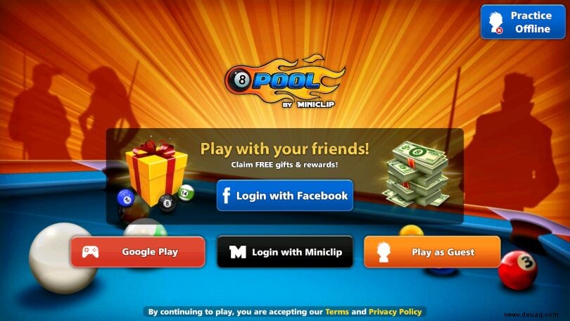 Wie spiele ich 8 Ball Pool auf PC oder Mac? 