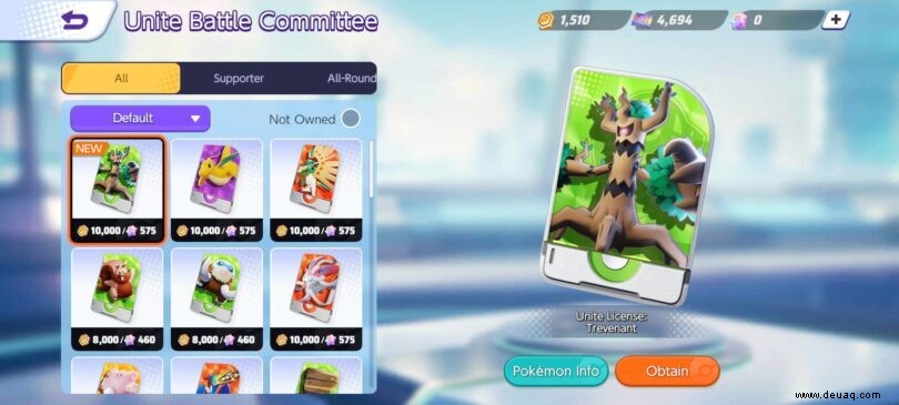 Pokémon Unite Trevenant Guide:Objekte, Builds und Spielanleitung 