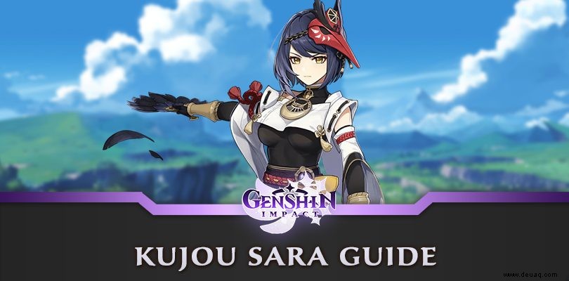 Kujou Sara Guide Genshin Impact:Build, Waffen und Artefakte 