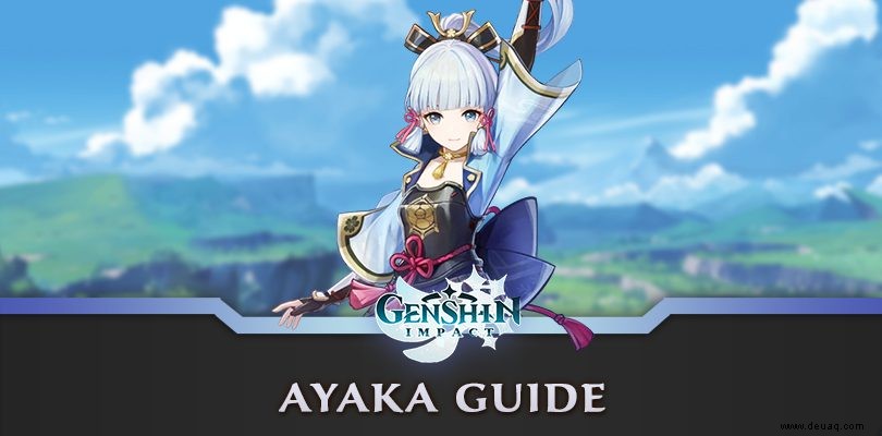 Genshin Impact Ayaka Guide:Build, Waffen und Artefakte 