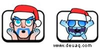 Was sind die seltenen Emotes von Clash Royale? 