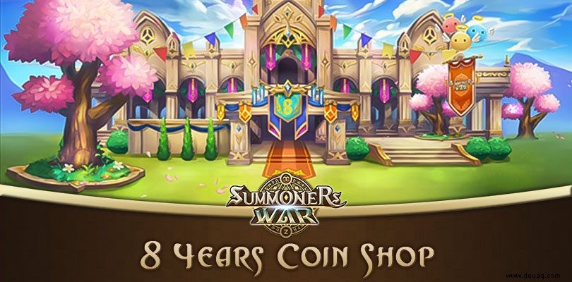 Was soll ich im Summoners War 8-Year Coins Shop auswählen? 