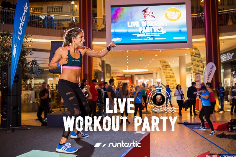 Gemeinsam schwitzen – Runtastic LIVE Workout Party 
