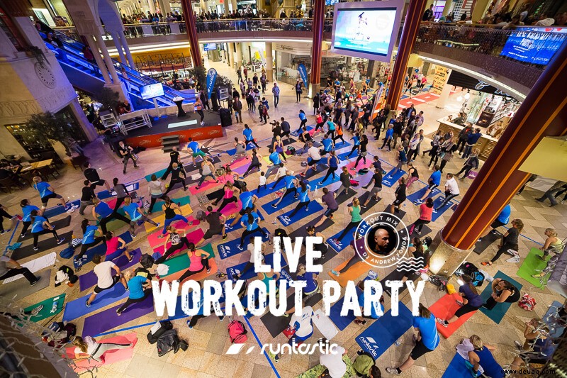 Gemeinsam schwitzen – Runtastic LIVE Workout Party 