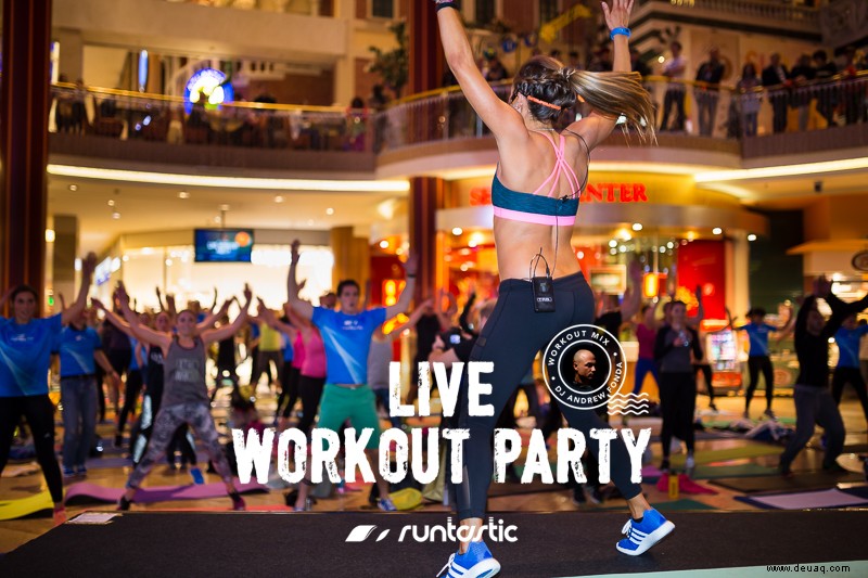 Gemeinsam schwitzen – Runtastic LIVE Workout Party 