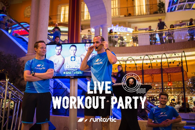 Gemeinsam schwitzen – Runtastic LIVE Workout Party 